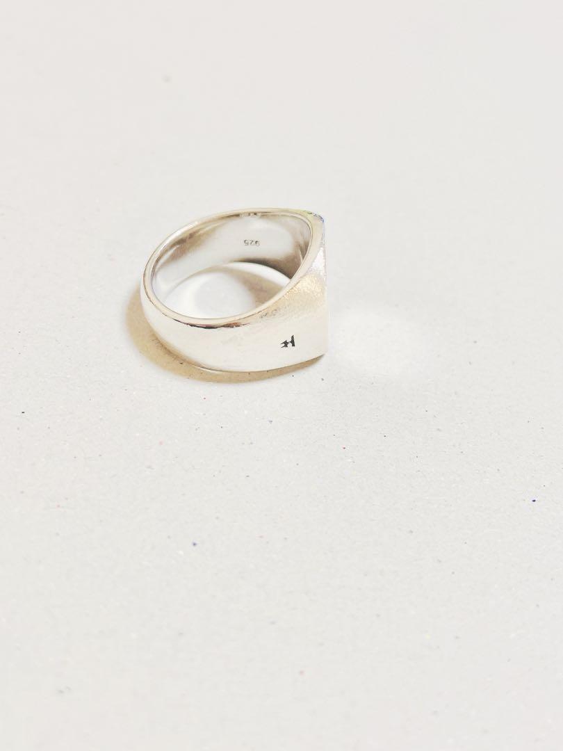 TOMWOOD Oval Satin Ring シルバーリング