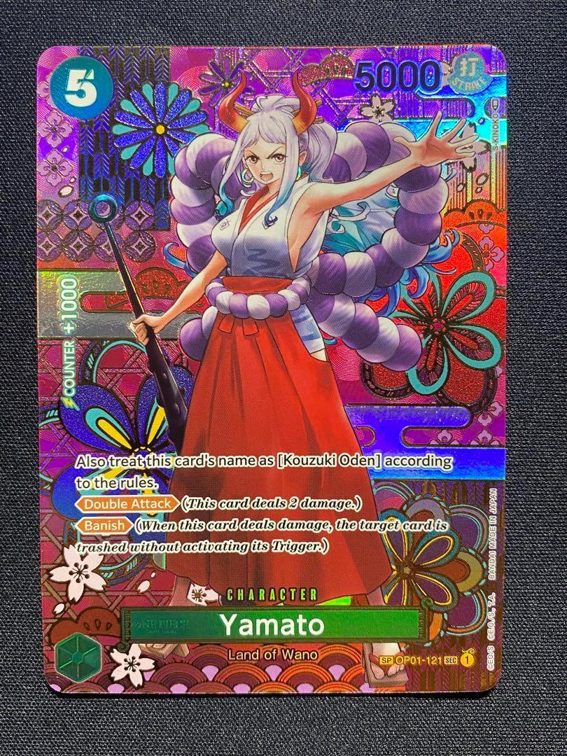 ワンピースカード　YAMATO op05 パラレル　英語版 美品