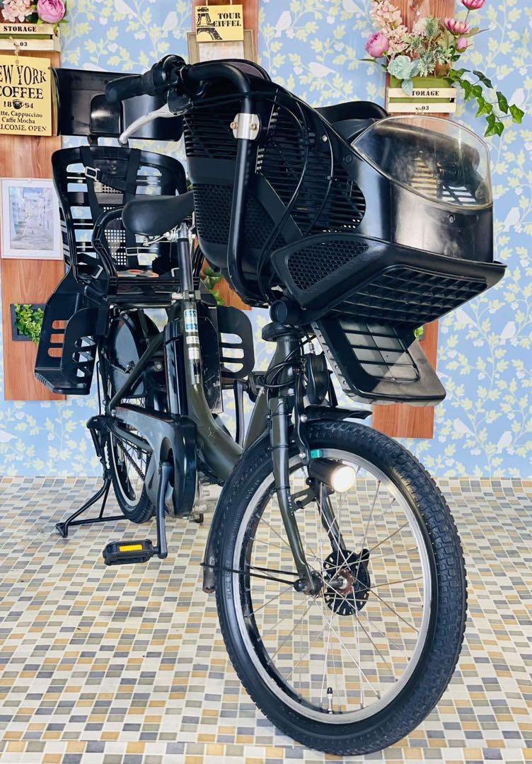 1936ヤマハ3人乗り対応20インチ子供乗せ電動アシスト自転車