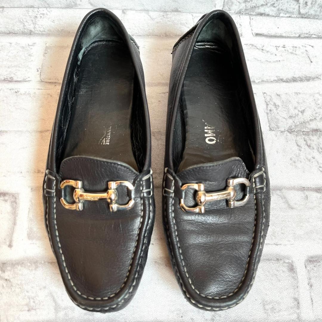 ferragamo フェラガモドライビングシューズ革靴ガンチーニ