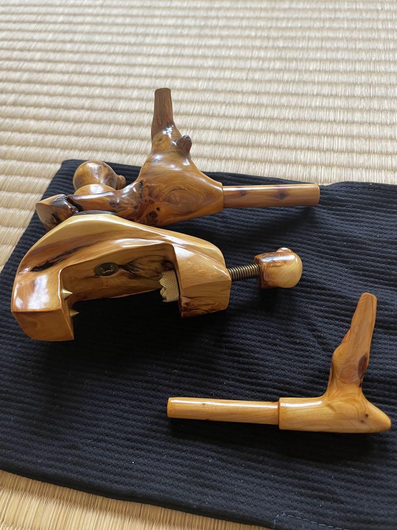 セ*ノ様 【新品未使用品、中古美品】【⭐︎希少⭐︎杜松万力】 万久作の弓型大型万