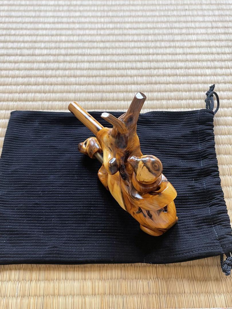 セ*ノ様 【新品未使用品、中古美品】【⭐︎希少⭐︎杜松万力】 万久作の弓型大型万