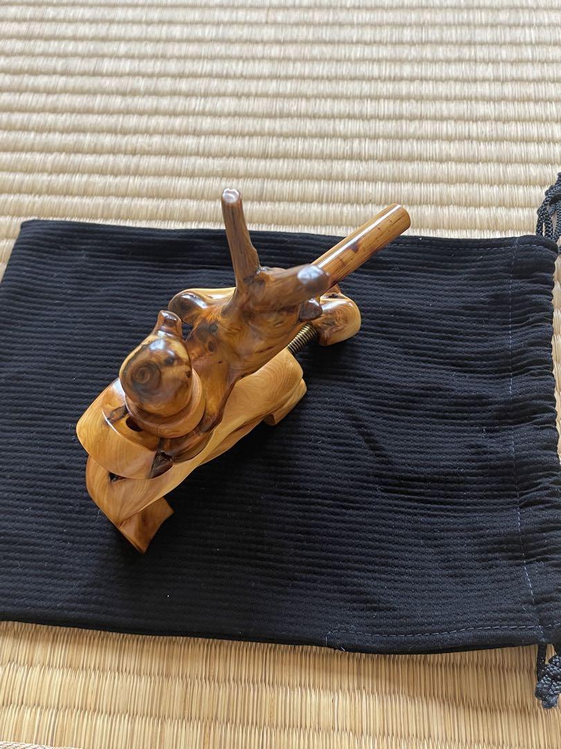 セ*ノ様 【新品未使用品、中古美品】【⭐︎希少⭐︎杜松万力】 万久作の弓型大型万