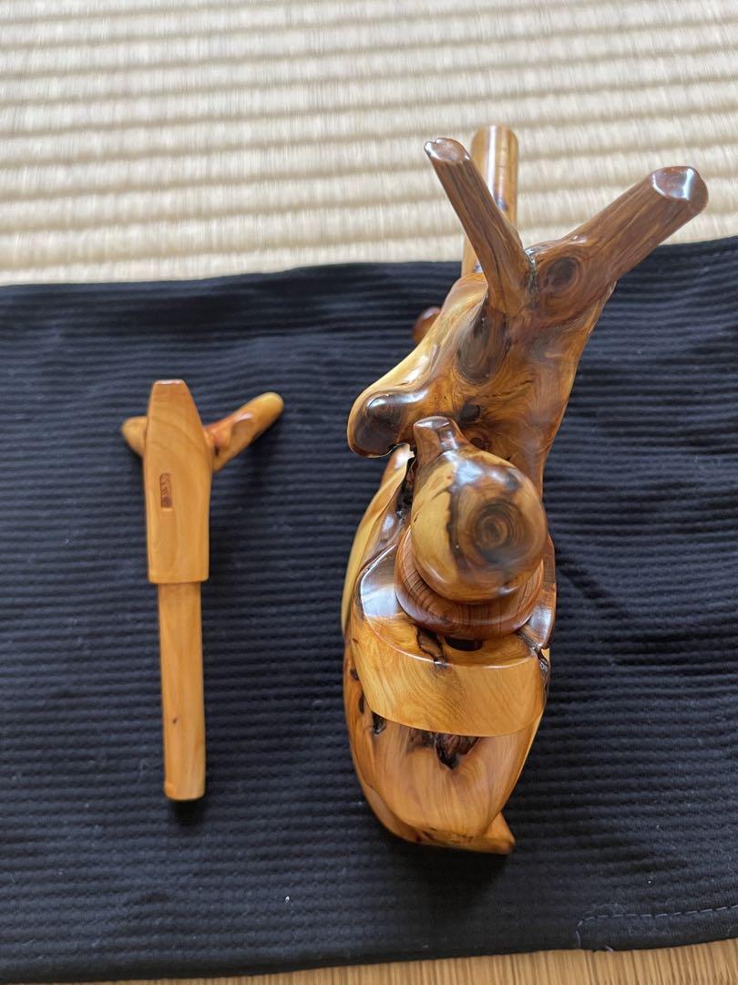 セ*ノ様 【新品未使用品、中古美品】【⭐︎希少⭐︎杜松万力】 万久作の弓型大型万