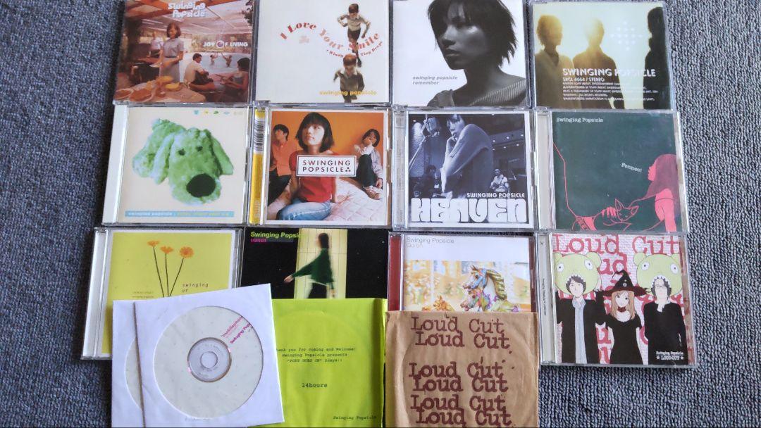 Swinging Popsicle アルバム8枚+シングル5枚+特定 サイン付有 2022特集