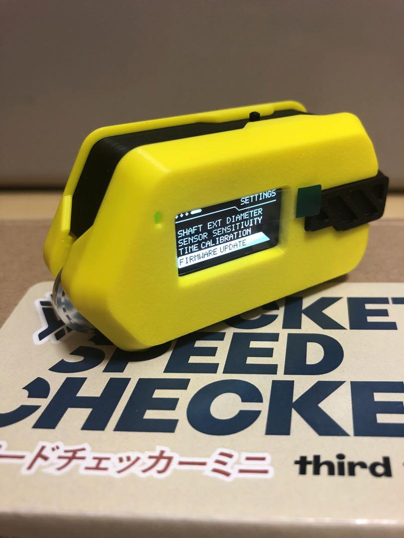 ミニ四駆用　小型スピードチェッカー　新モデル
