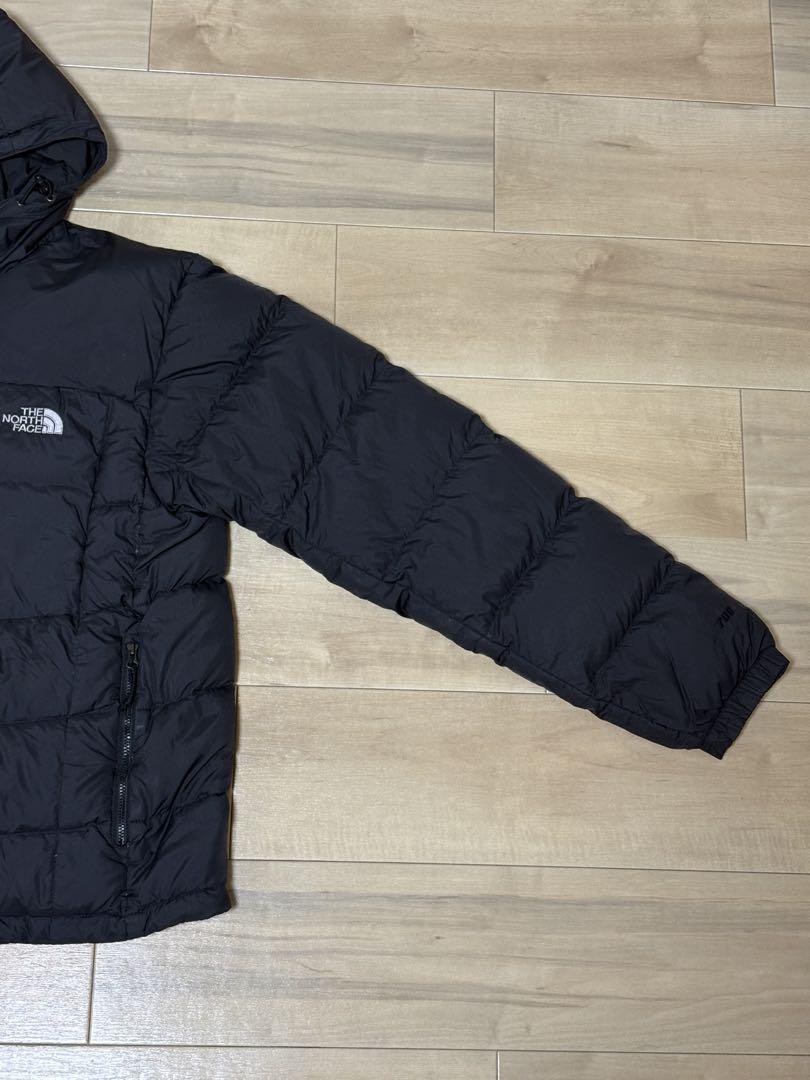 THE NORTH FACE 黒 フード付きダウンジャケットメンズM
