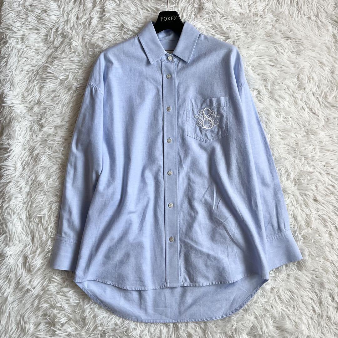 【未使用級】 セブンテン SVT 刺繍 オックスシャツ オーバーサイズ S