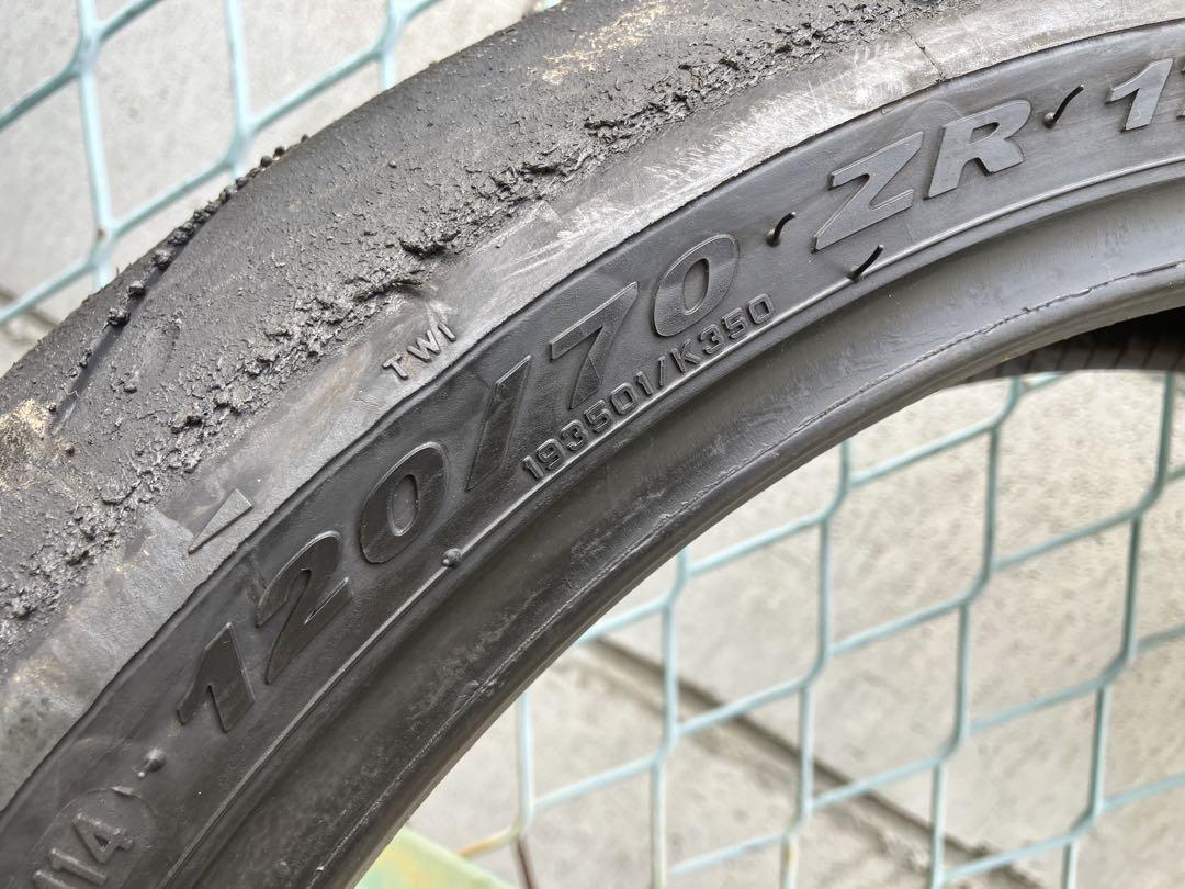SUPER CORSA SP 120/70ZR17 180/60ZR17 ピレリ