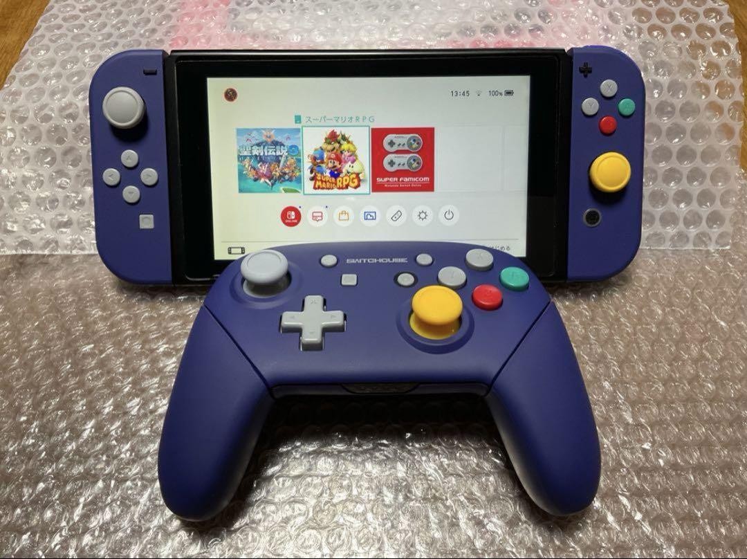 Nintendo Switch 本体+プロコン NGCカスタム　外装交換品