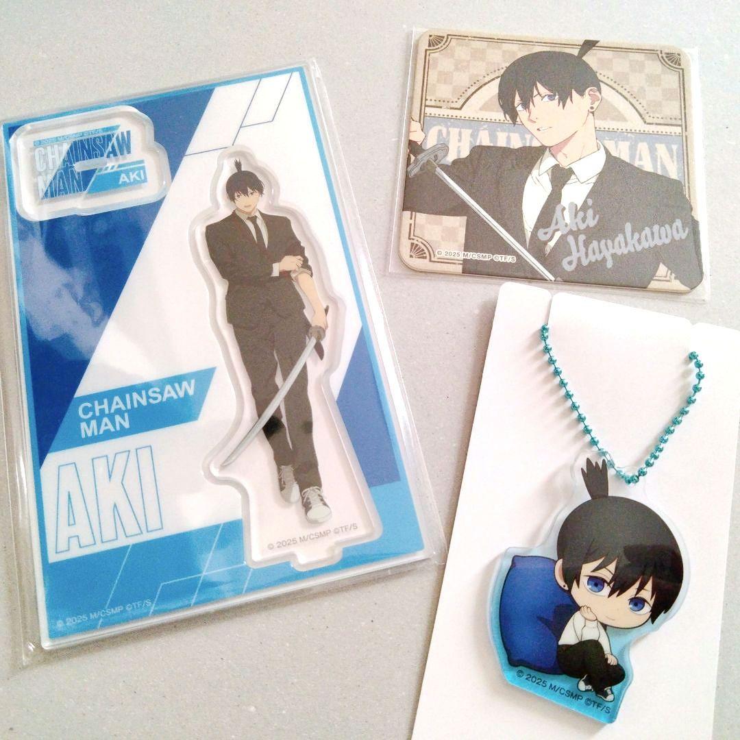 早川アキ 3点セット アクスタコースターキーホルダーローソン