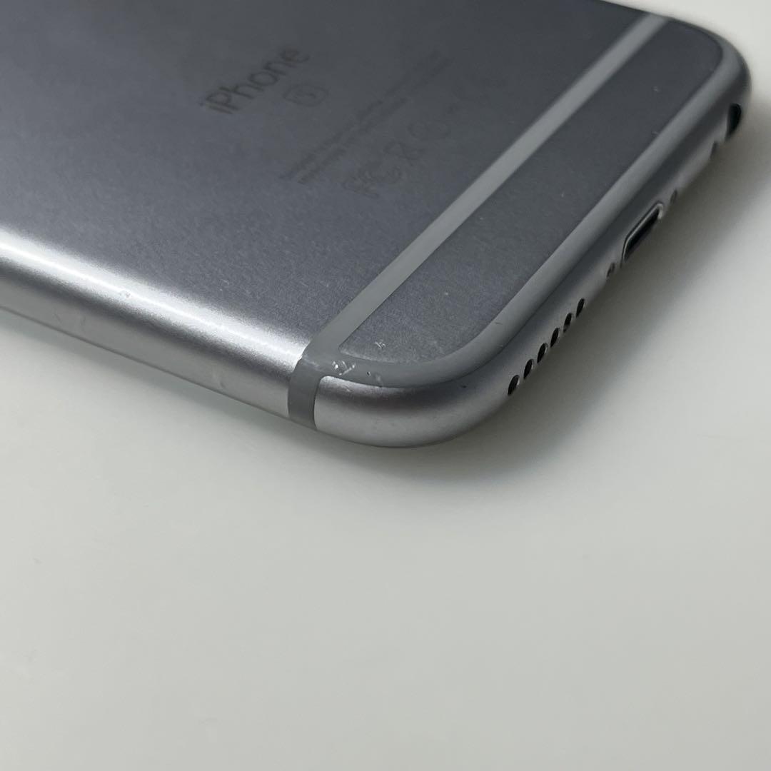 バッテリー100%】iPhone 6s スペースグレイ 32GB SIMフリー