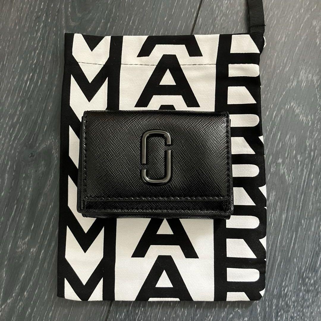 新品未使用】マークジェイコブス ミニ財布 ブラック - メルカリ