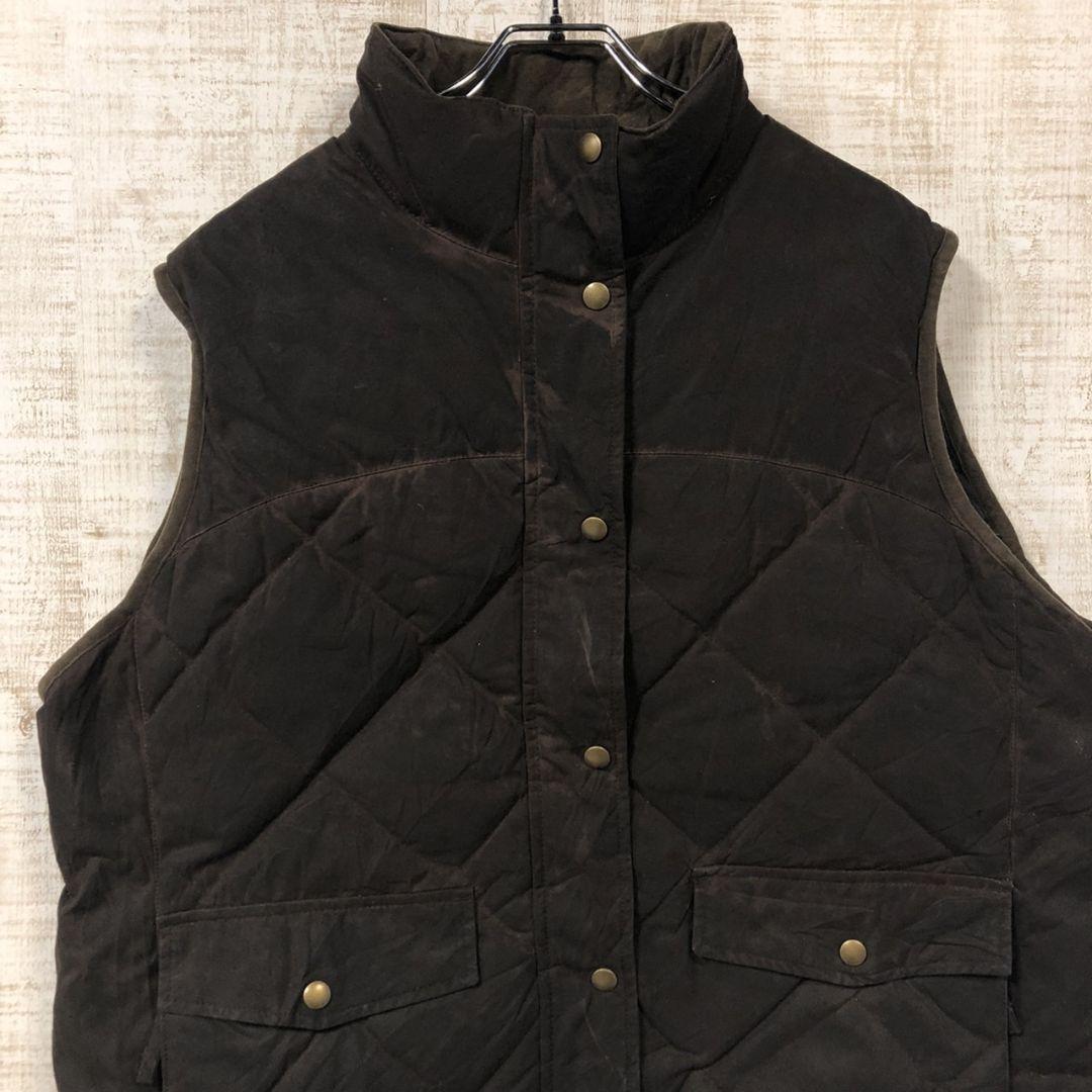全国無料2022 LLBean XL 古着 レトロ加工 GAEkM-m24276295101 エルエルビーン 刺繍ロゴ ダウンベスト 即納超歓迎