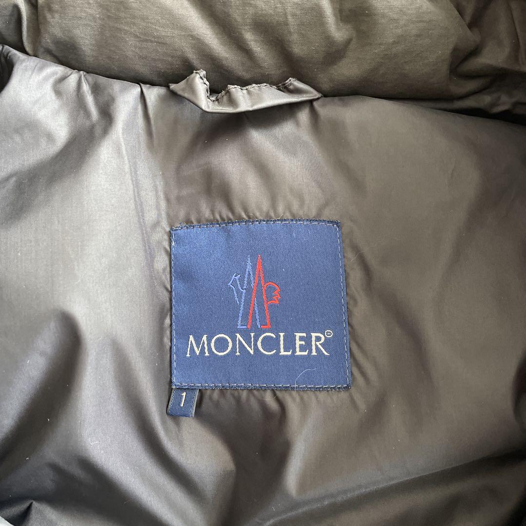 MONCLER サイズ1 ダークブラウン ダウンジャケット