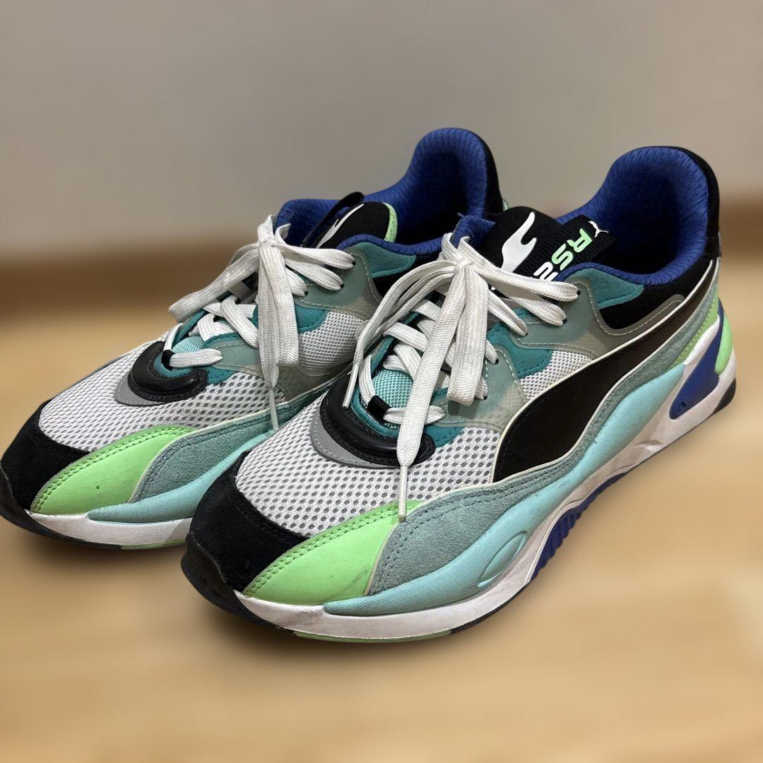 PUMA RS-2K スニーカー ブラック/グリーン/ブルー