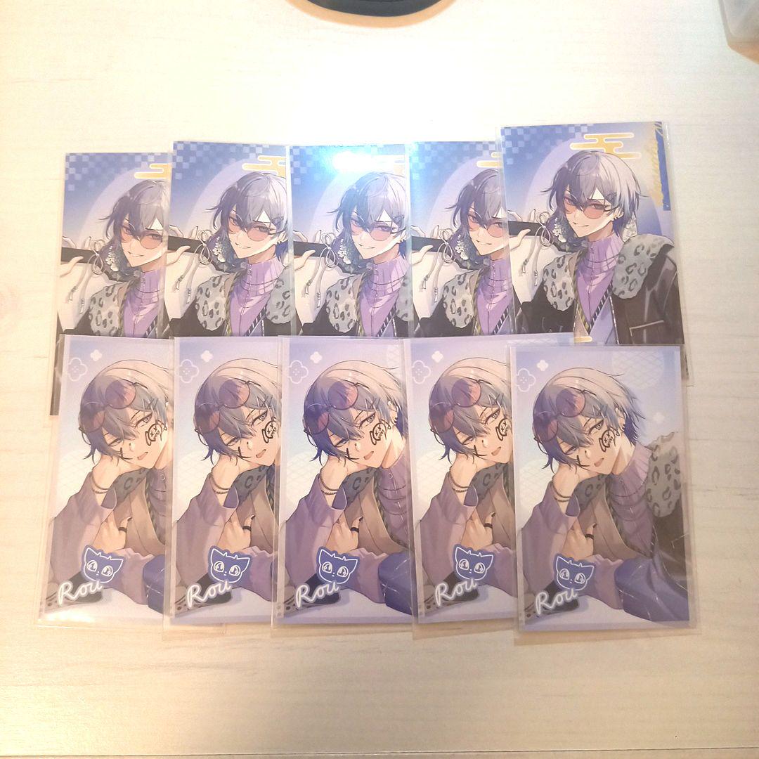 にじさんじ 小柳ロウ Happy Pack 2025 チェキ風カードアウト