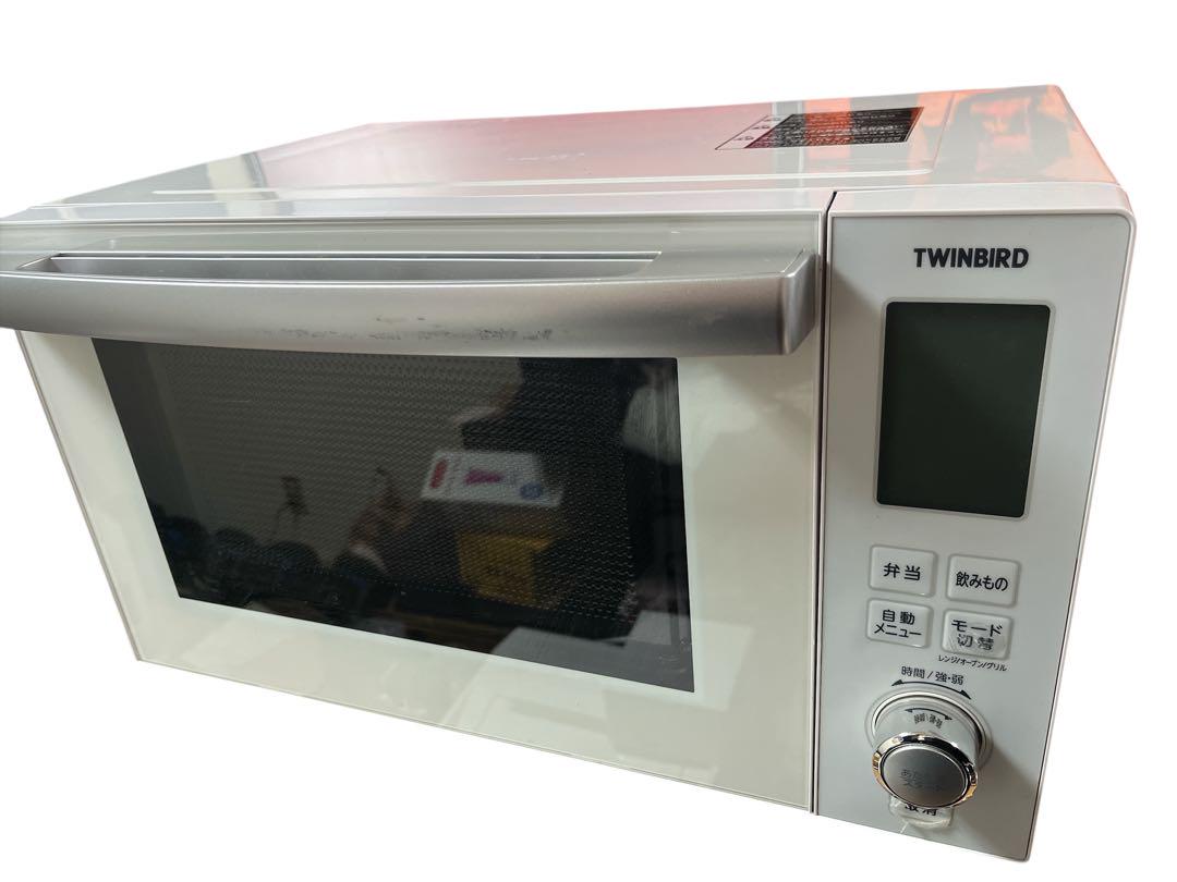 TWINBIRD オーブンレンジ　フラットタイプ　DR-E861 2020年製