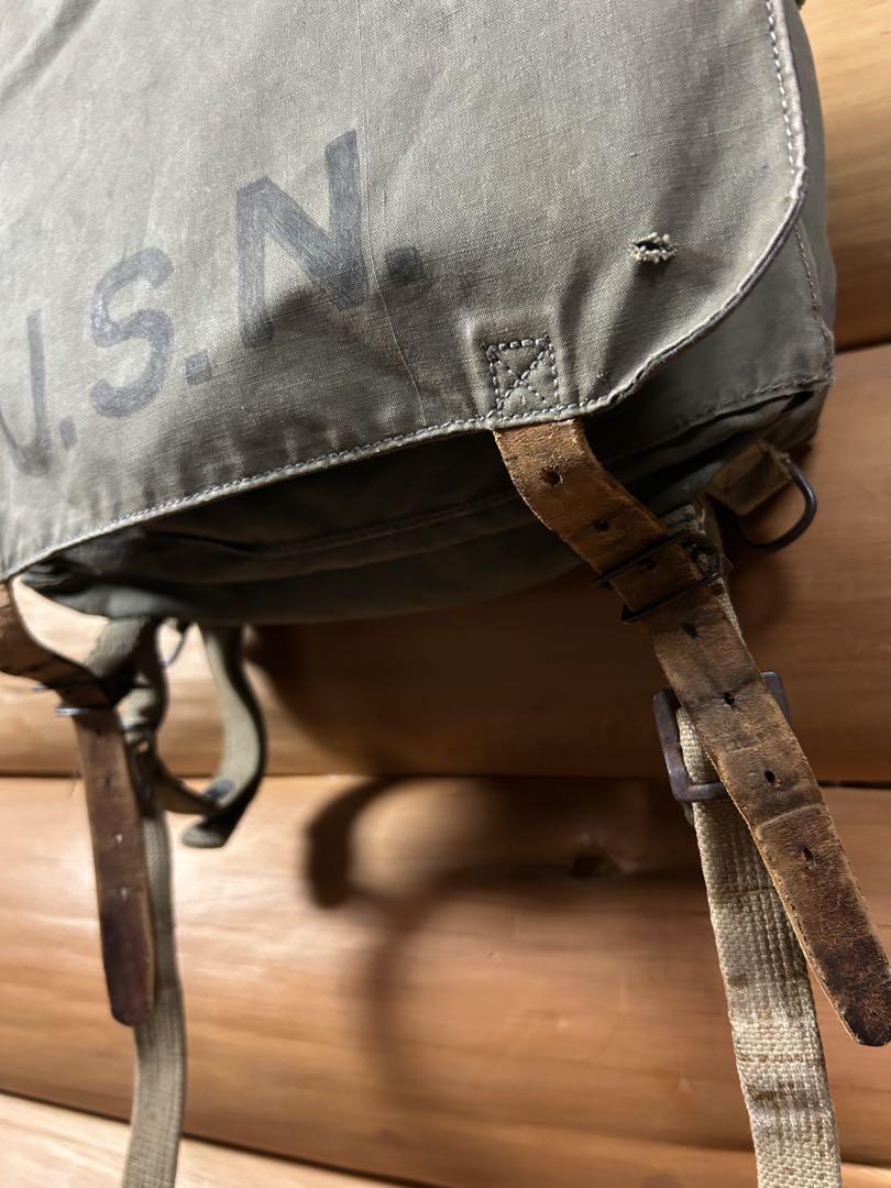 40s~50s USNミリタリーバッグ　希少　レア