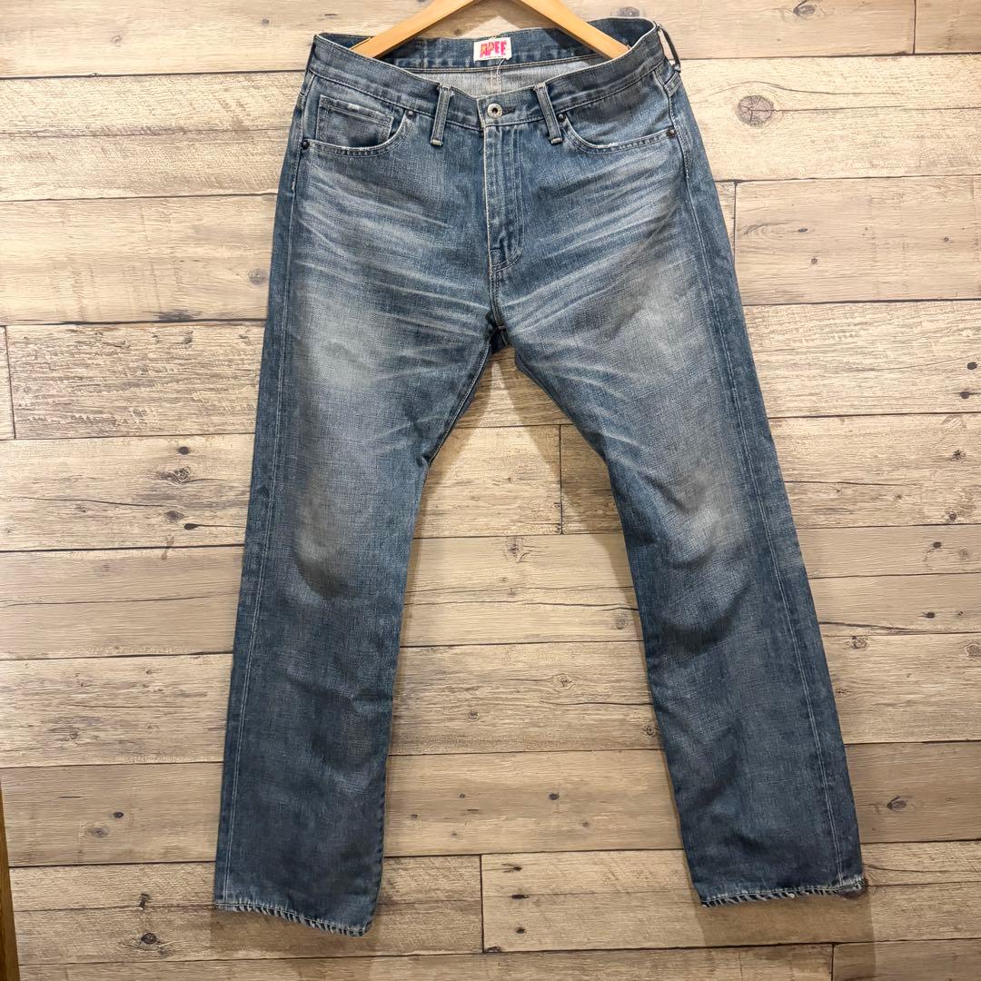 A BATHING APE® (ア　ベイシング　エイプ) BAPE デニムパンツ