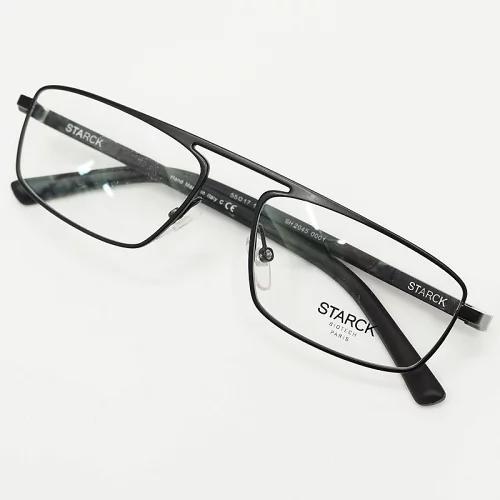 E06251 未使用品 STARCK EYES 眼鏡 ブラック