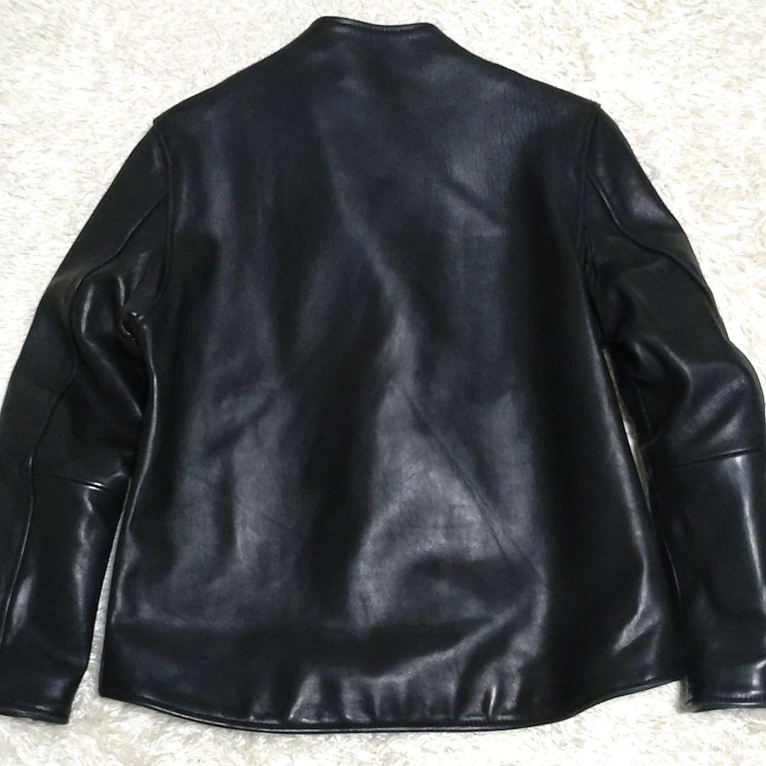 【美品】ブルーナボイン アランジャケット サイズ1 黒 ライダース 馬革