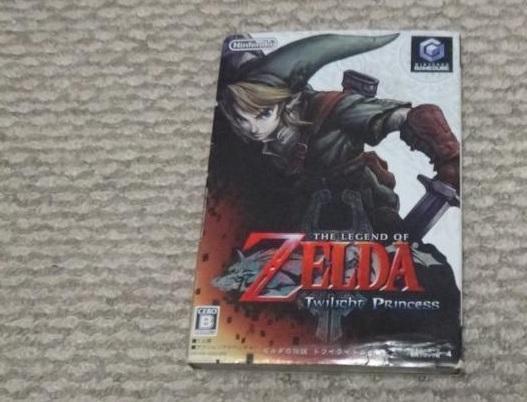 ゲームキューブ　ゼルダの伝説　トワイライトプリンセス　ソフト
