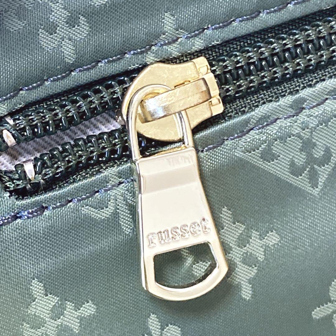 美品 russet ラシット エブリデイトートバッグ モノグラム 総柄