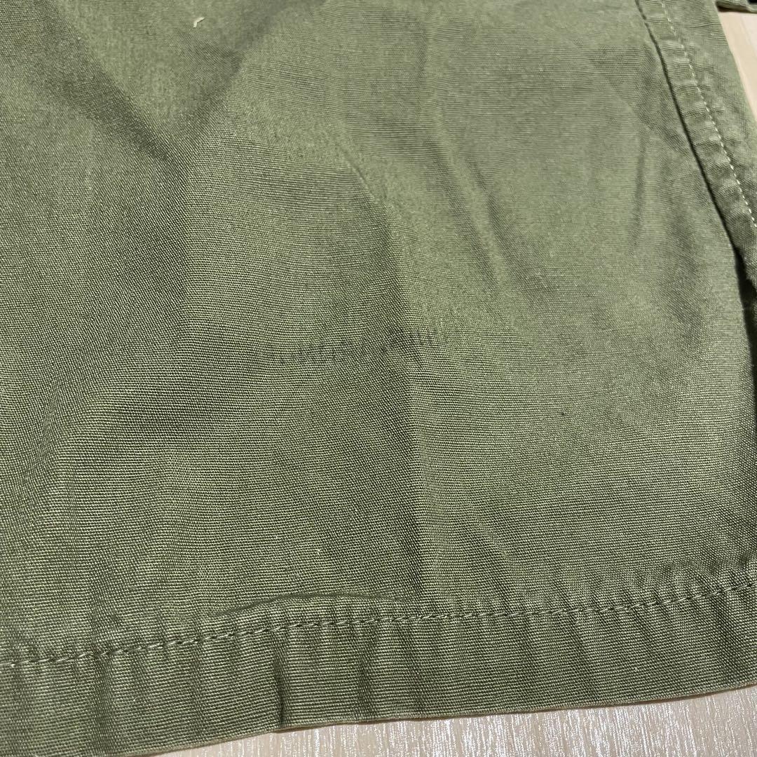 60s US ARMY ポプリン　ユーティリティシャツ　アメリカ軍　ヴィンテージ