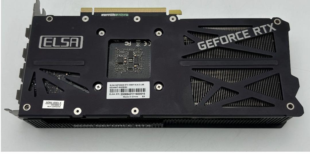 ELSA GeForce RTX 3060 Ti S.A.C LHR 動作保証