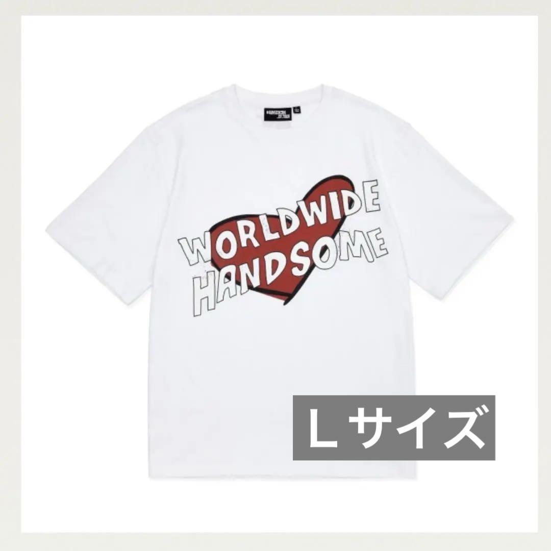 ＬサイズBTS JIN Tシャツ ホワイト GOYANG 公式グッズ WWH