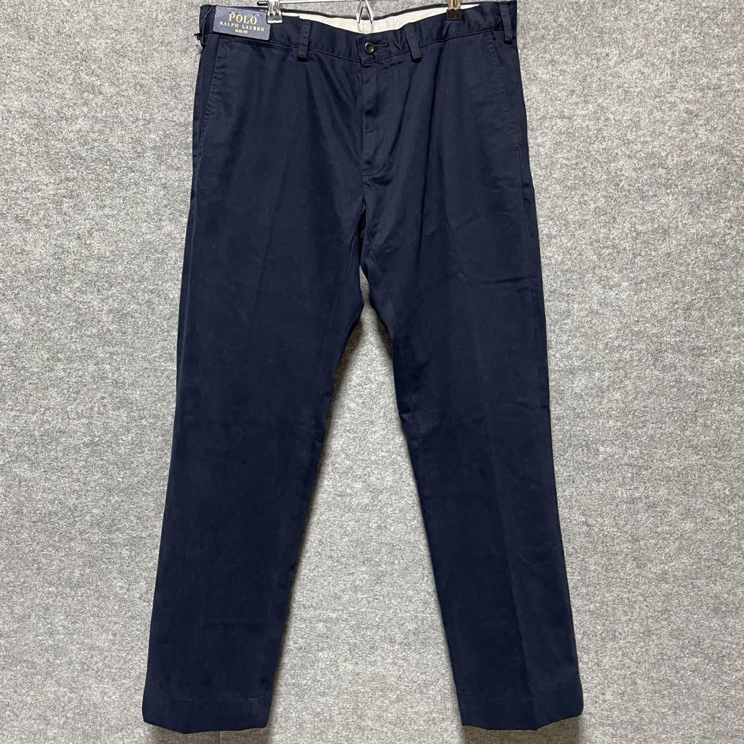 新品未使用POLO CHINO チノパンネイビースリムフィットPOLO