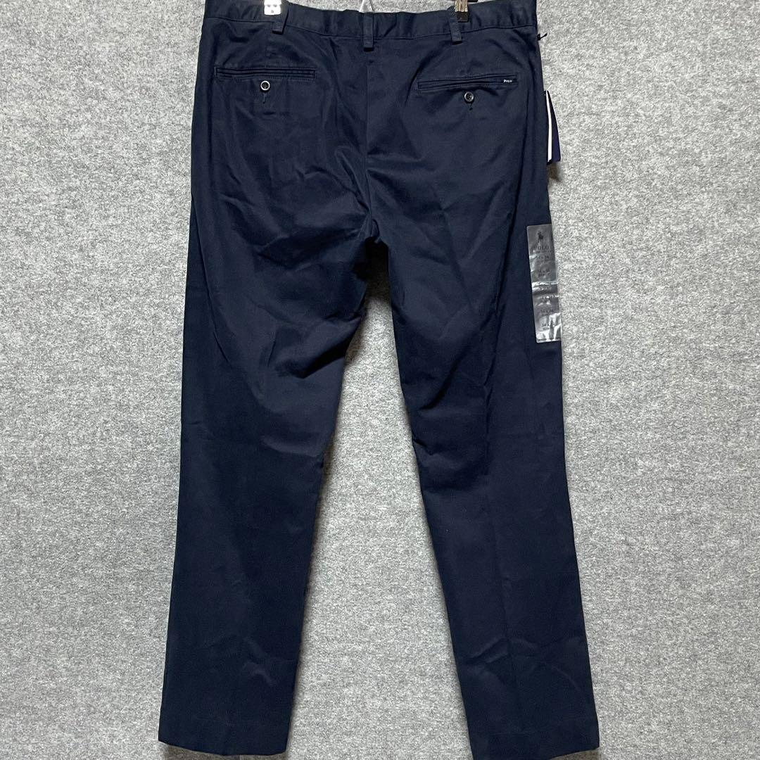 新品未使用POLO CHINO チノパンネイビースリムフィットPOLO