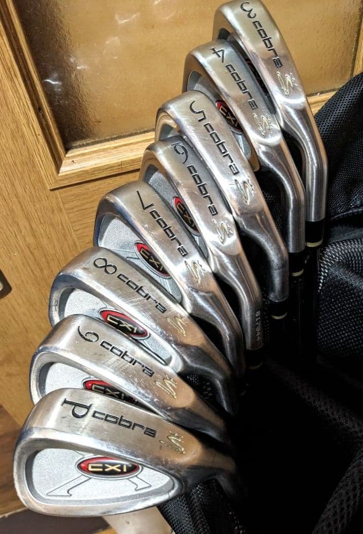 コブラ　名器 CXI アイアンセット　フレックス S 8本