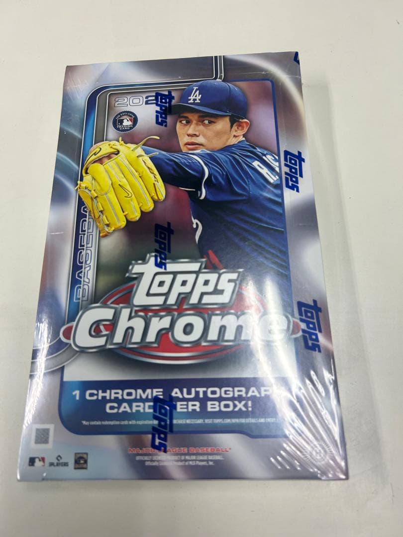 Topps Chrome 1オートグラフカード入り 佐々木朗希topps