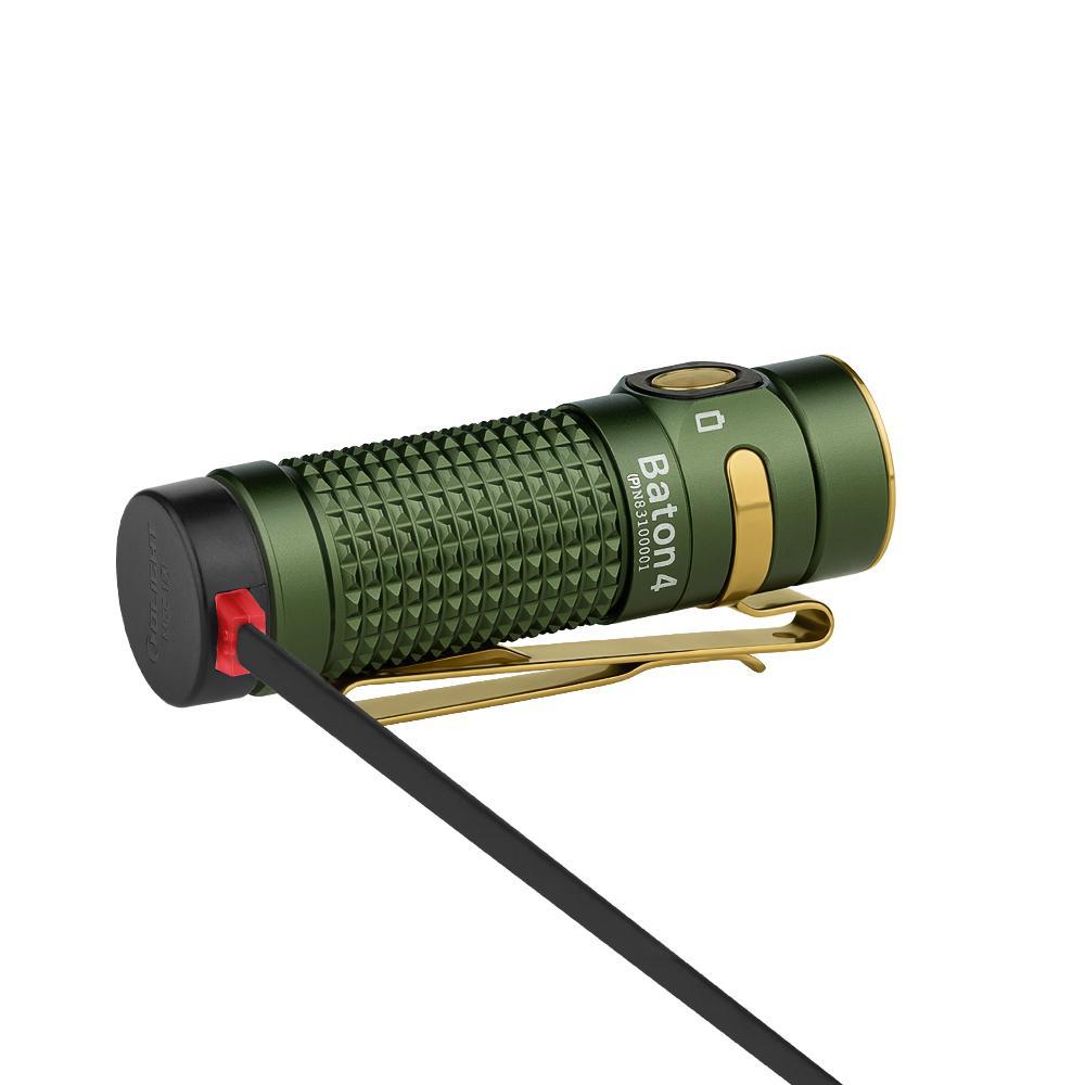オーライト Baton 4 充電式フラッシュライト アーミーグリーン