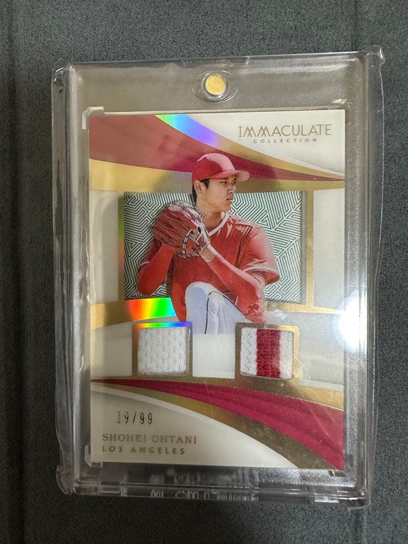 Shohei Ohtani 19 99 Immaculate Card目立った傷や汚れなし