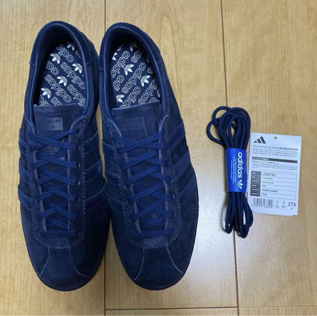 adidas tobacco 27.5 ネイビー - メルカリ