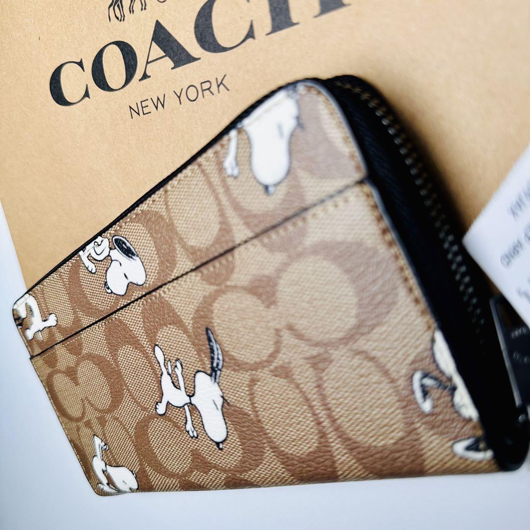 新商品コーチレディース長財布　COACH スヌーピー人気