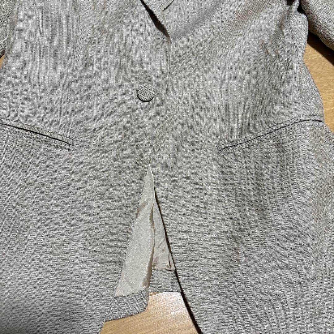 GIORGIO ARMANI レディースジャケット サイズ40 ベージュ