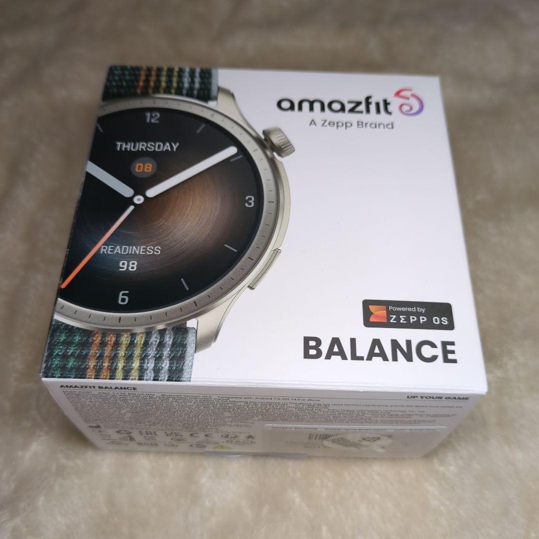 Amazfit Balance スマートウォッチ 本体 充電ケーブル付き Amazfit Balance スマートウォッチ 本体 充電ケーブル付き