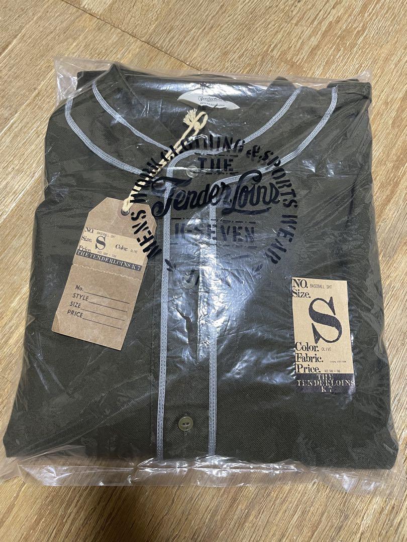 TENDERLOIN テンダーロイン BASEBALL SHT OLIVE S