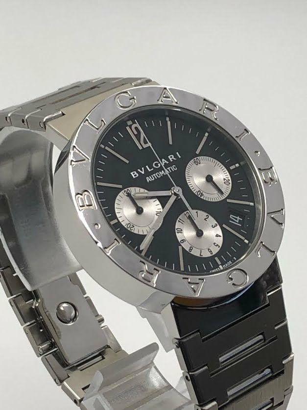 BVLGARI 　ブルガリブルガリ　自動巻き 　クロノグラフ 時計