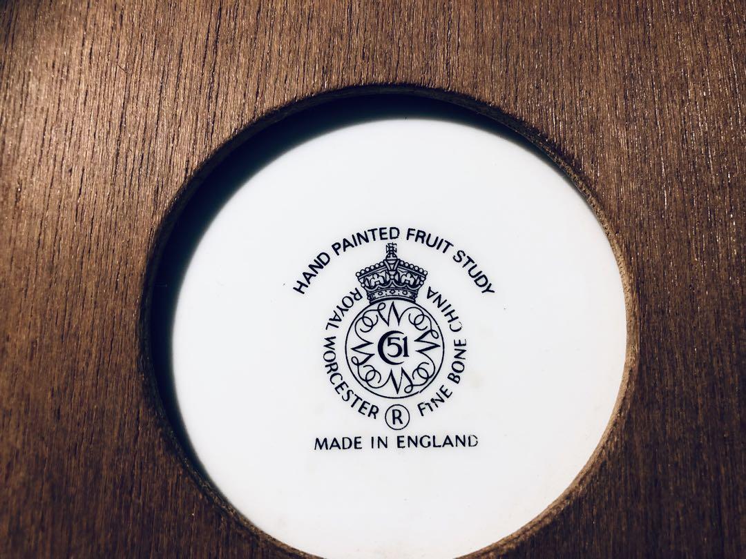 ROYAL WORCESTER ロイヤルウースター 額装　手描き　陶板  英国製