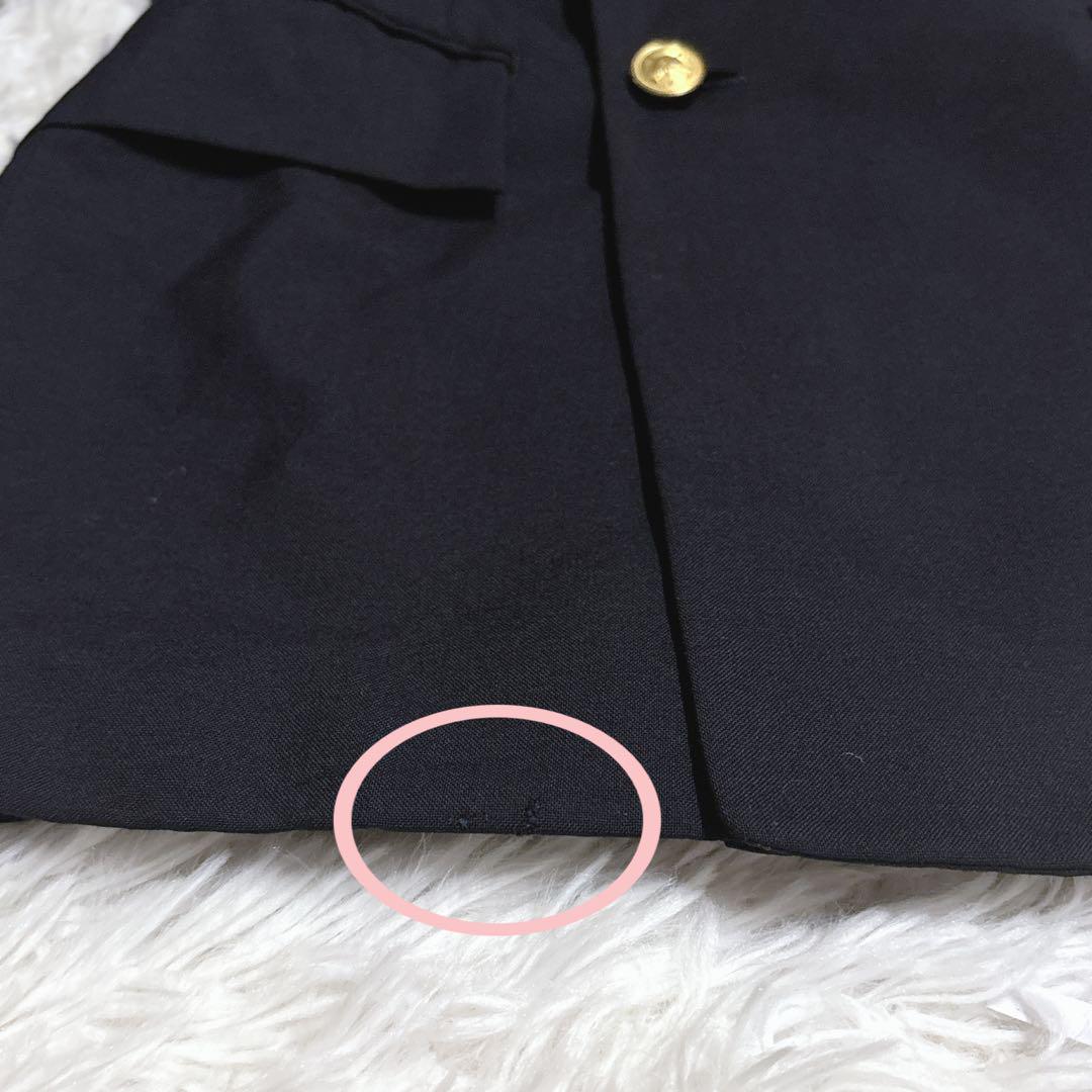 POLO by Ralph Lauren 紺ブレ 金ボタン M 共布予備ボタン有
