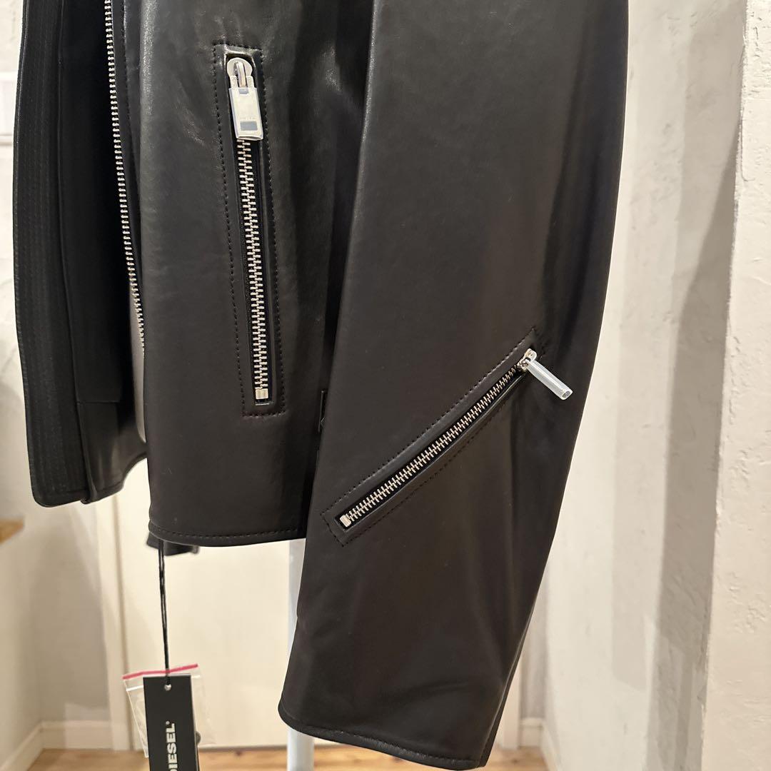 ディーゼル　ライダース　レザー　ジャケット