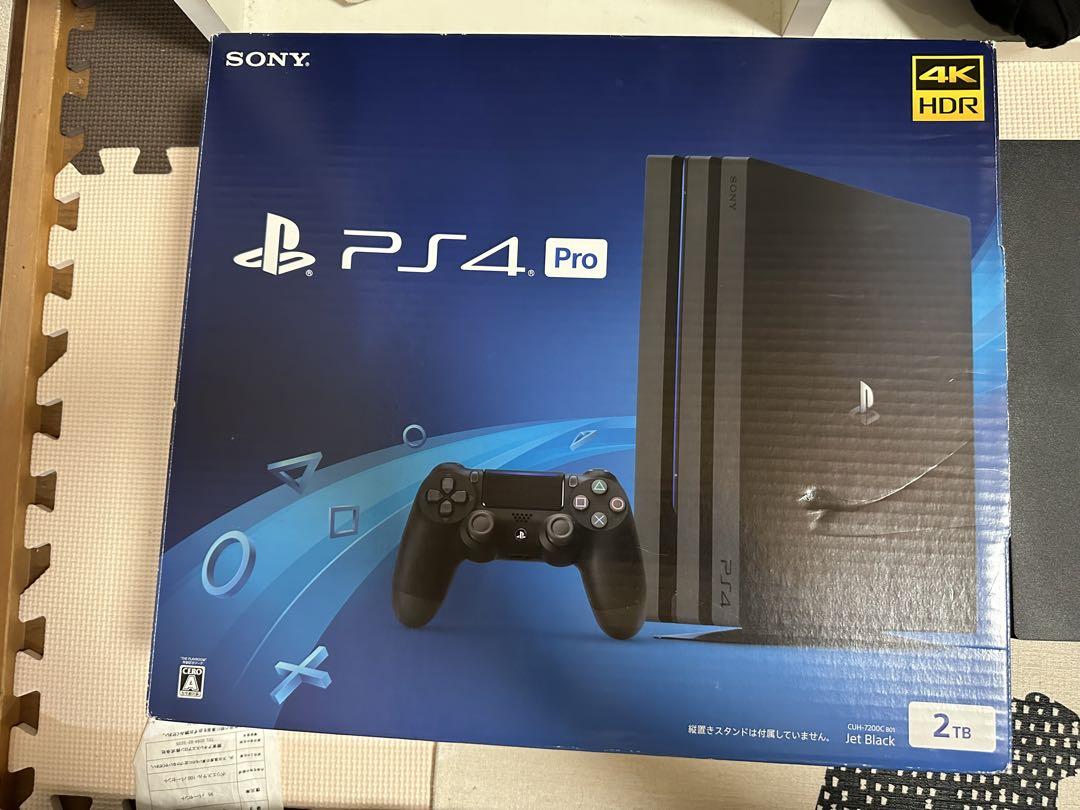 SONY PS4 Pro 2TB CUH-7200C Jet Black