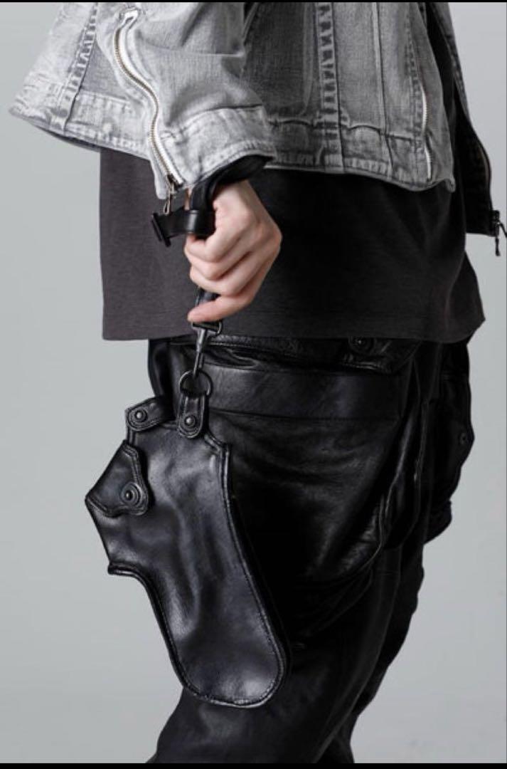 JULIUS 2023F/W ガンホルダーレザーウォレット