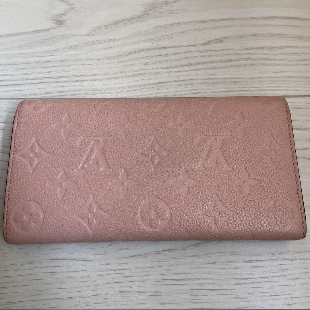ルイ・ヴィトン　長財布　ピンク