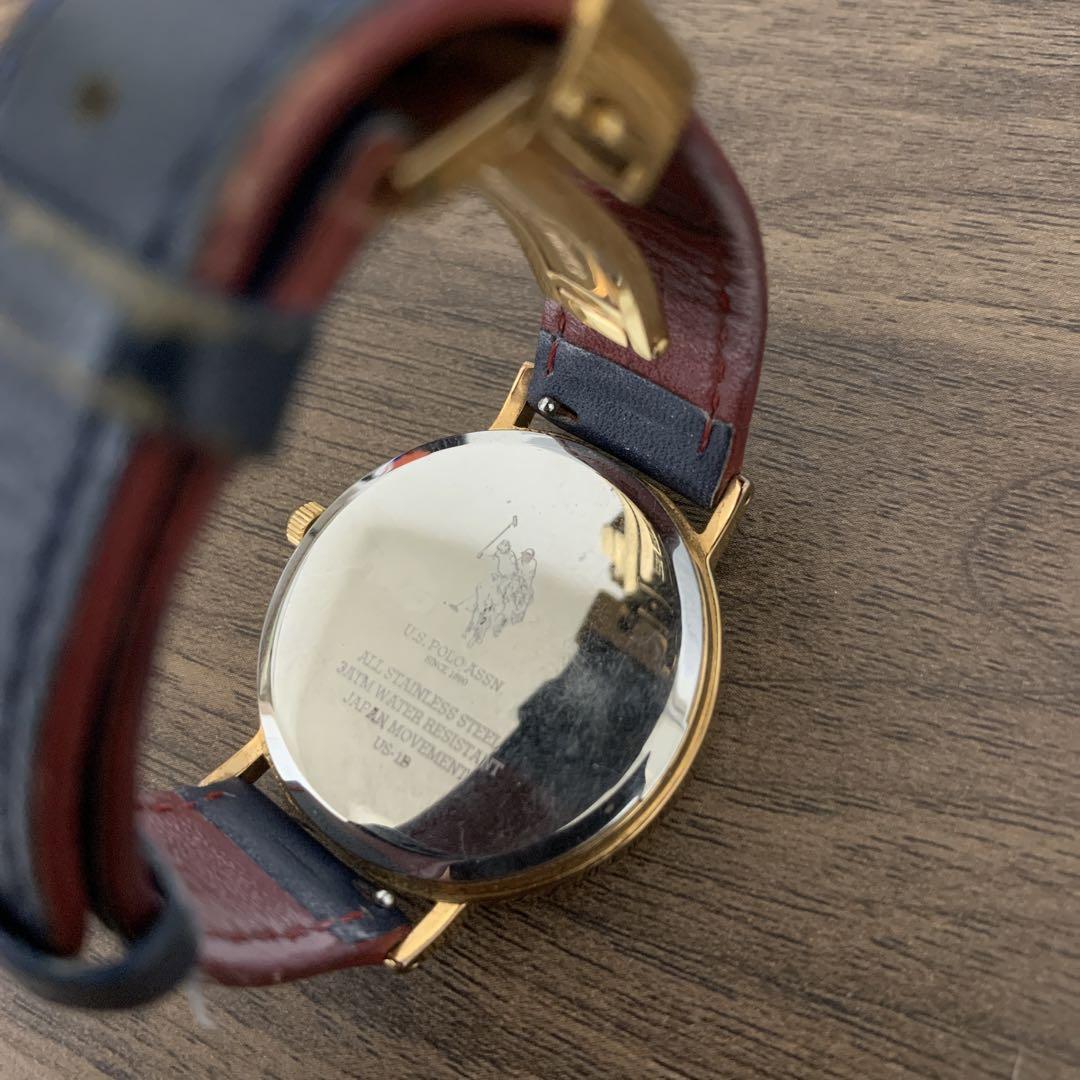 U.S.POLO ASSN. クォーツ腕時計 電池交換済み - メルカリ